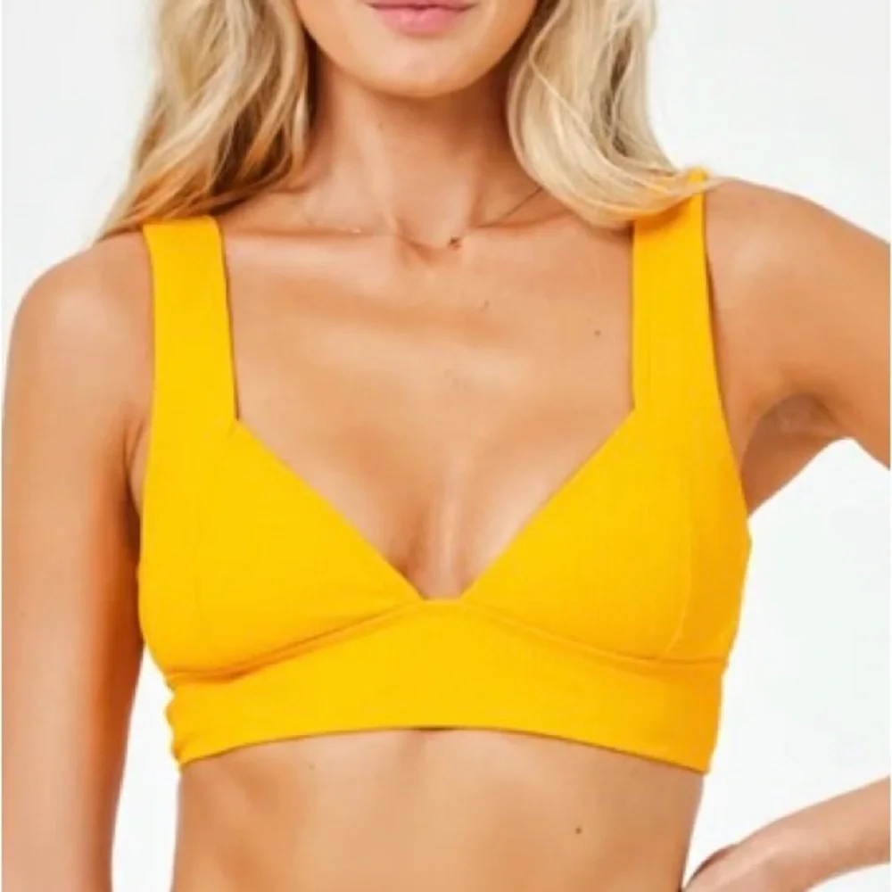 L*Space Ribbed Hailey Bikini Top and Monica Bikini Classic Bottom Swimwear Set